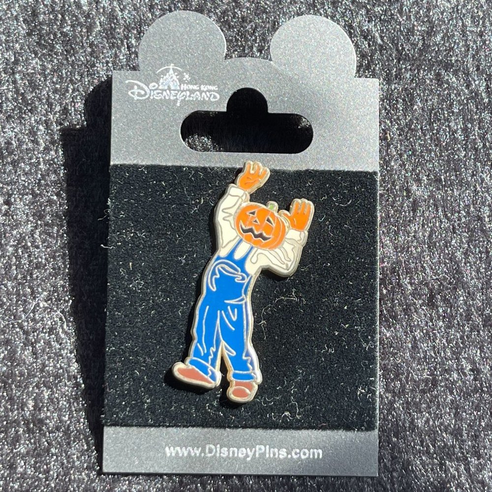 Halloween Pumpkin Head‎ Pin Hong Kong DisneyLand